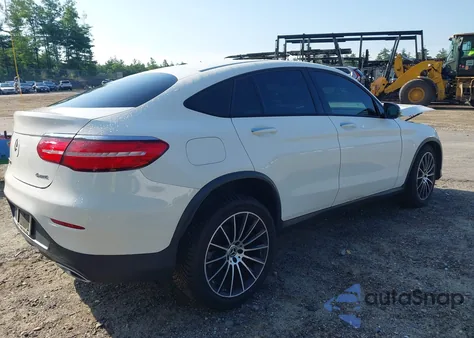 2017 Mercedes-Benz Glc Coupe 4Matic z USA, uszkodzony, nr VIN WDC0J4KB5HF258827